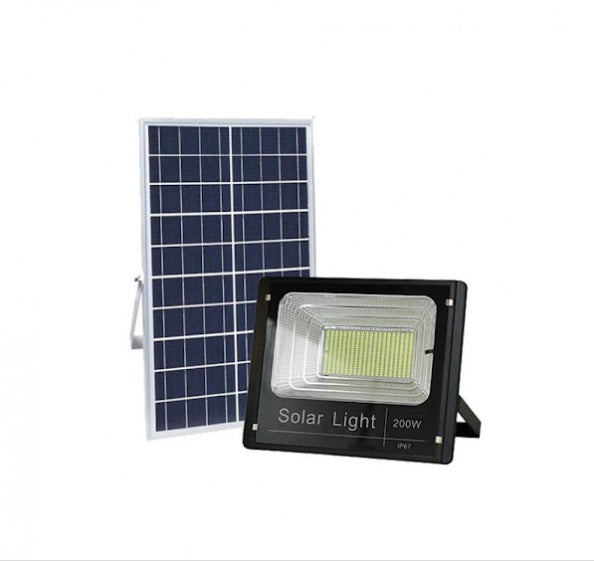 Proiector cu panou solar 200W Lampi Solare