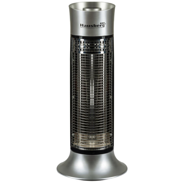 Radiator electric din fibra carbon Hausberg HB-8750GR 900 W 2 nivele de putere exterior/interior Gri