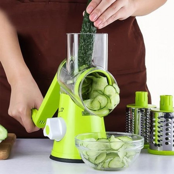 Razatoare manuala pentru legume Tabletop Drum Grater - Articole Bucatarie