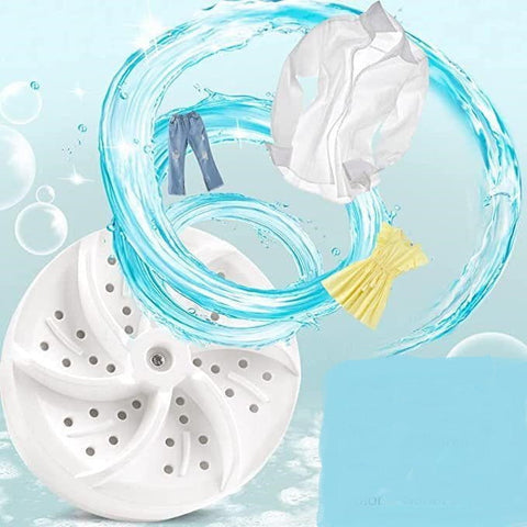 Lichidare de Stoc! Mini Masina de Spalat Universala cu pulsator, apa si detergent