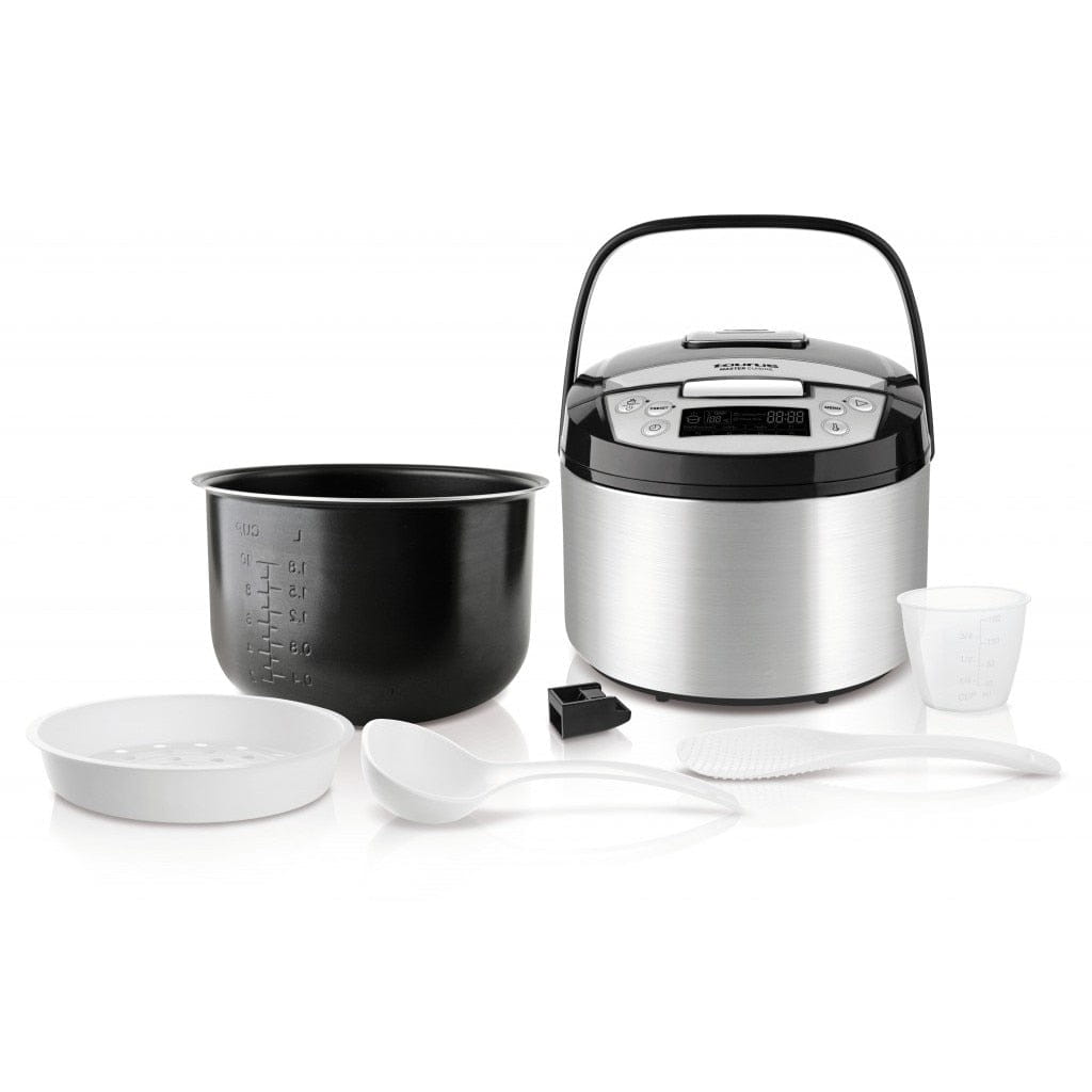 Multicooker Master Cuisine 900W 5L 12 Programe Automate Timer Ecran LCD Funcție Menținere la Cald Design Inox Elegant 5