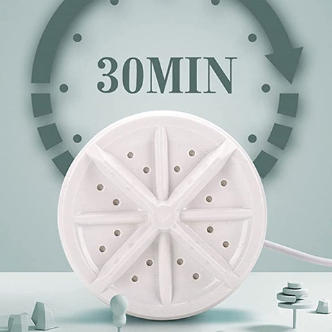 Mini masina de spalat portabila cu agitator perforat pentru apa si detergent eficient