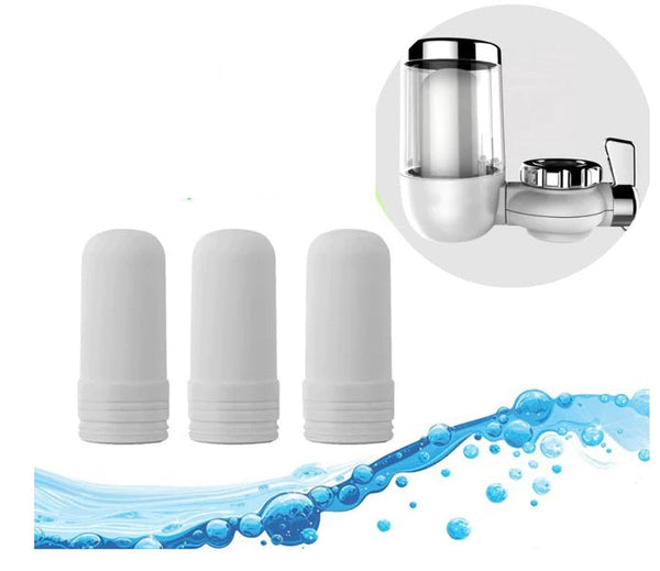 Robinet cu filtru Zoosen plus 3 filtre ceramice pentru purificator apa - Articole Bucatarie