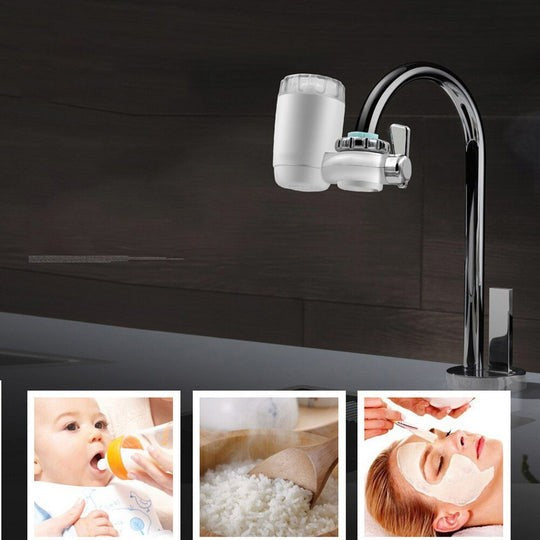 Robinet cu filtru Zoosen plus 3 filtre ceramice pentru purificator apa - Articole Bucatarie