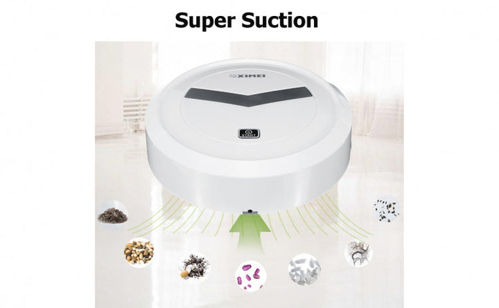 Robot aspirator smart 3 in 1 Ximei Negru 230x230x62 mm - Articole Casa