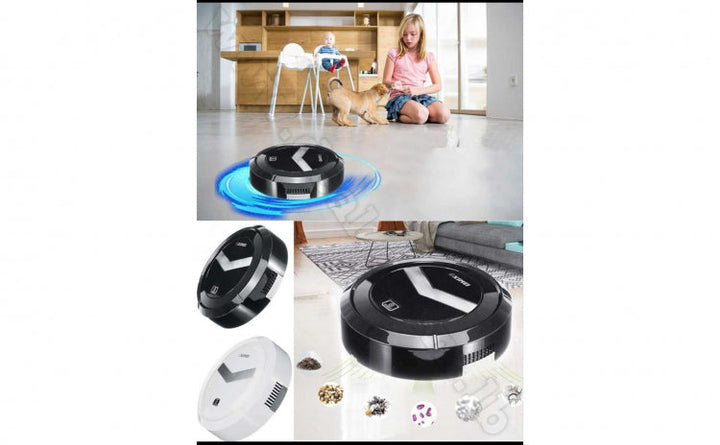 Robot aspirator smart 3 in 1 Ximei Negru 230x230x62 mm - Articole Casa