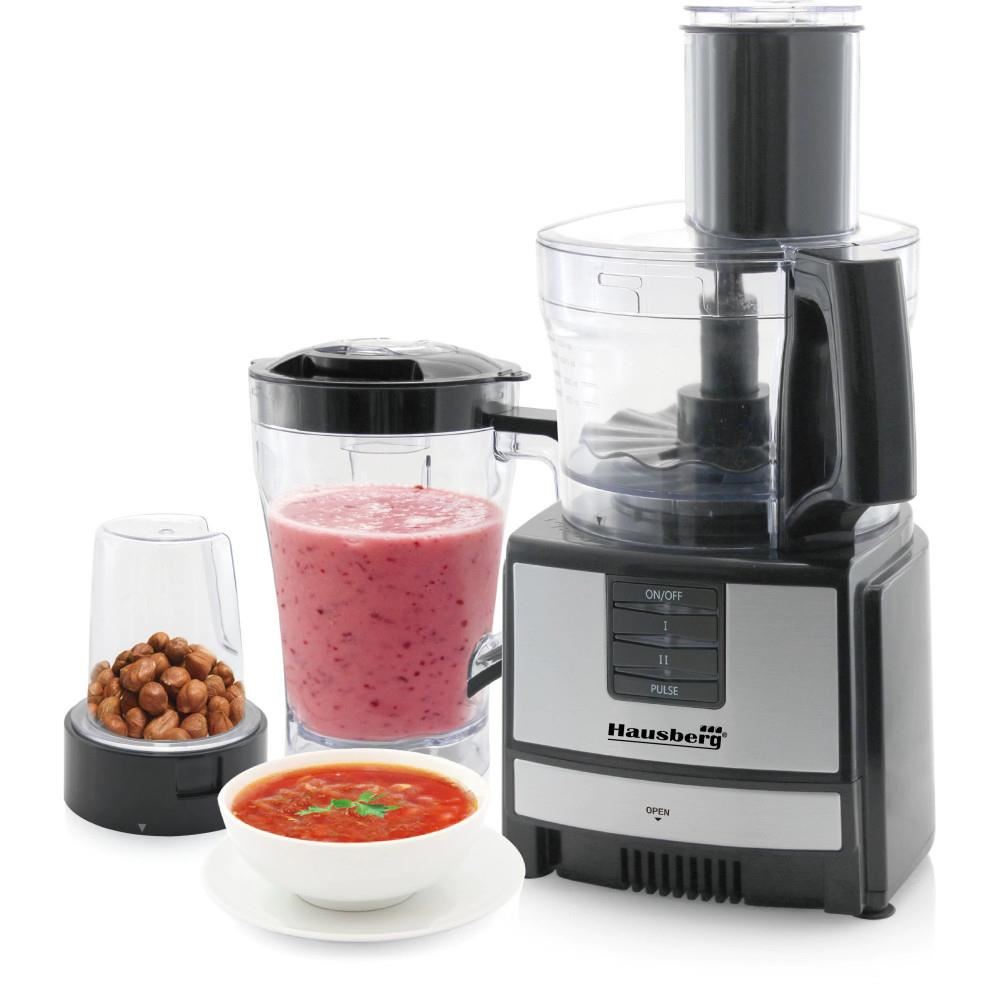 Robot de bucatarie 3 in 1 HB7522NG macinare taiere framantare si tocare 600 W Negru multifunction food procesor