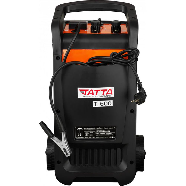Robot de pornire auto Tatta TI600 Profesional curent de incarcare max 50A curent pornire 540A putere 2.0 KW