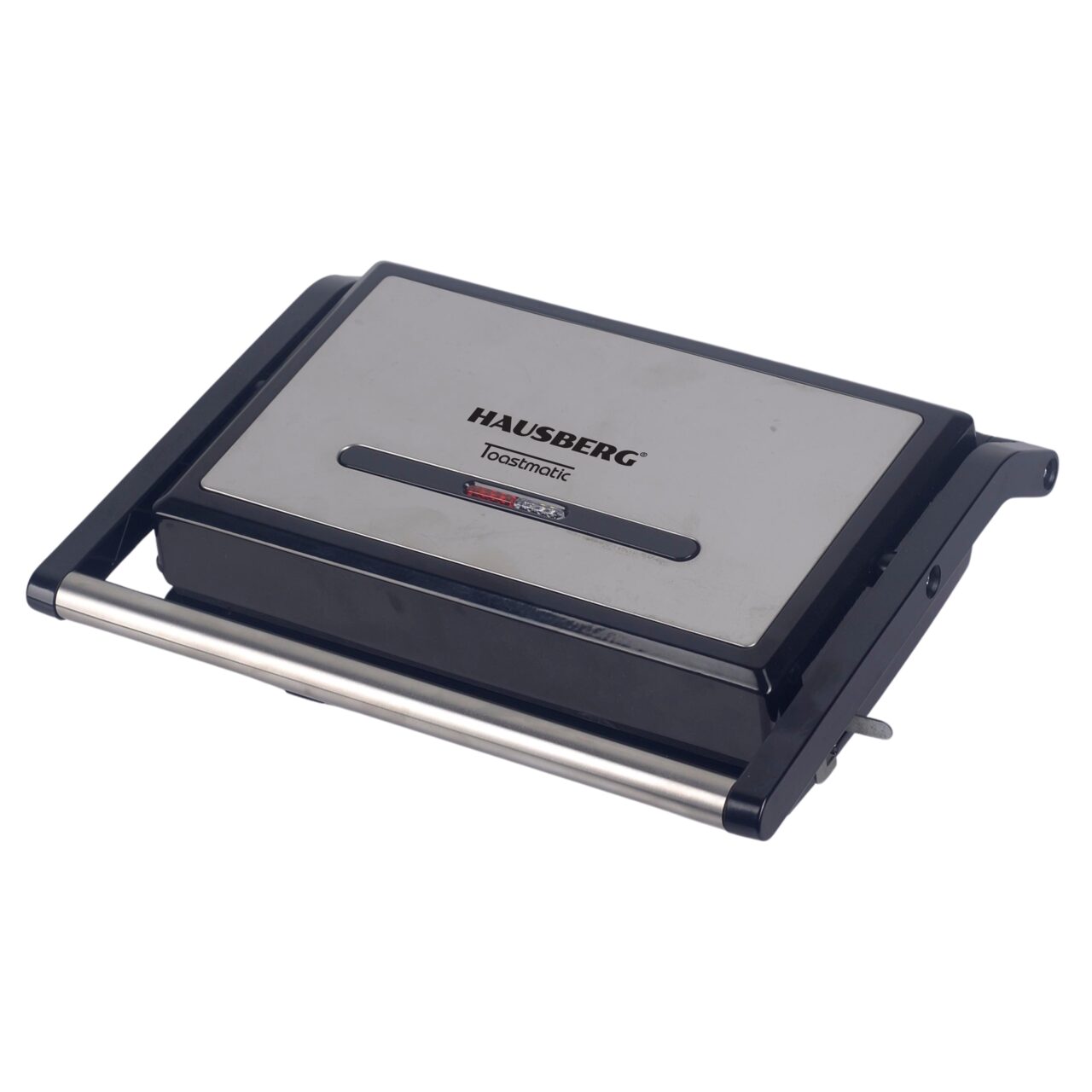 Sandwich maker & grill HAUSBERG HB-539IN 1100-1300W Termostat reglabil Placi acoperite cu granit Corp din Inox