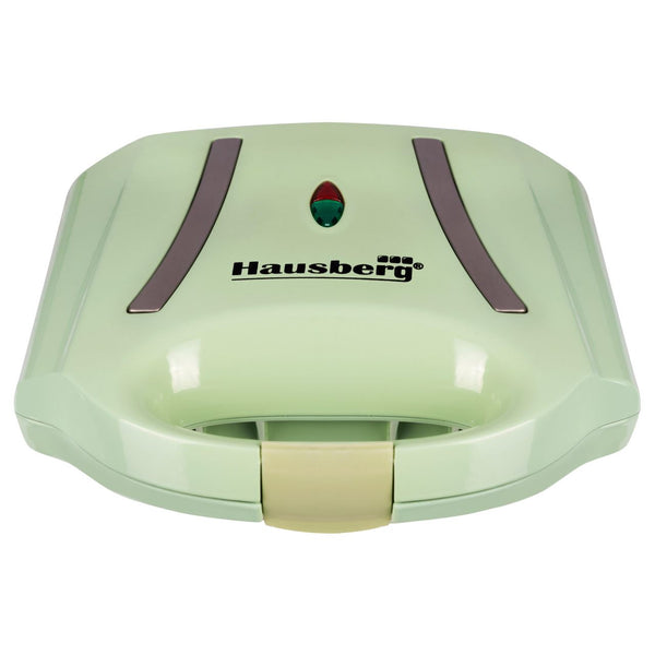 Sandwich-maker Hausberg HB-3535VR 800 W verde model grill