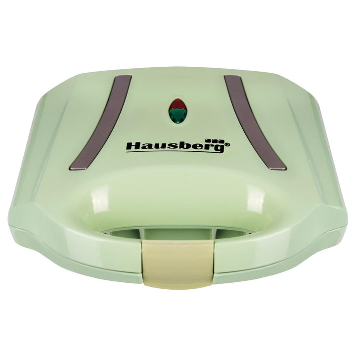 Sandwich-maker Hausberg HB-3535VR 800 W verde model grill