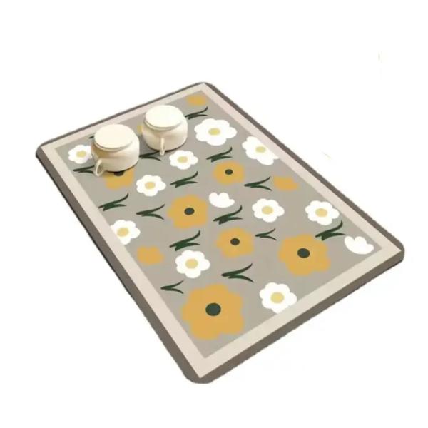 Scurgator Absorbant pentru Vase Uscare Rapida Anti Alunecare 30X40 CM Articole Bucatarie