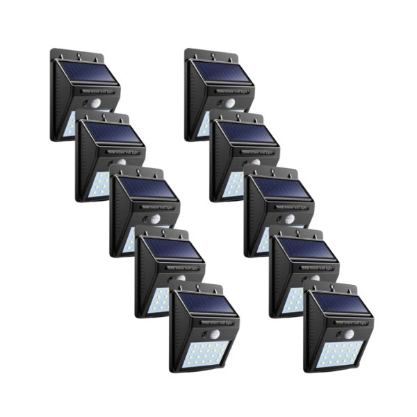 Set 10 x lampa solara 30 led rezistente la apa Lampi Solare