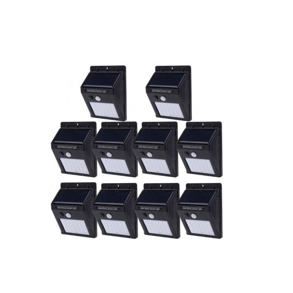 Set 10 x lampa solara 30 led rezistente la apa Lampi Solare