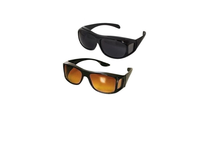 Set 2 perechi ochelari pentru condus de zi - noapte HD Vision - Articole Auto si Moto