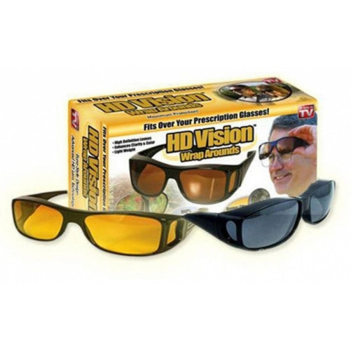 Set 2 perechi ochelari pentru condus de zi - noapte HD Vision - Articole Auto si Moto