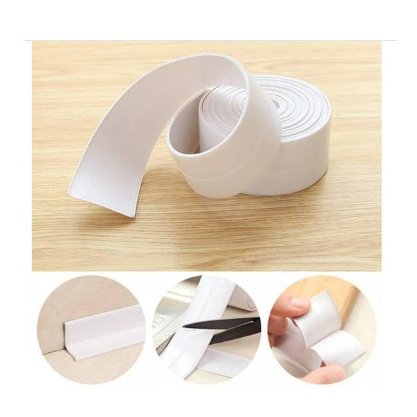 Set 2 x Banda adeziva de etansare 4cm alb - Articole Casa