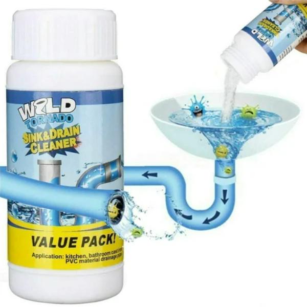 Set 2 x Granule pentru Desfundarea Tevilor WILD TORNADO 100 g
