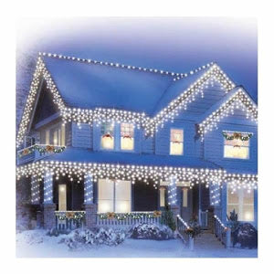 Set 2 x Instalatie pentru Craciun - franjuri cu LED-uri tip turturi 12 metri - Articole Iluminat