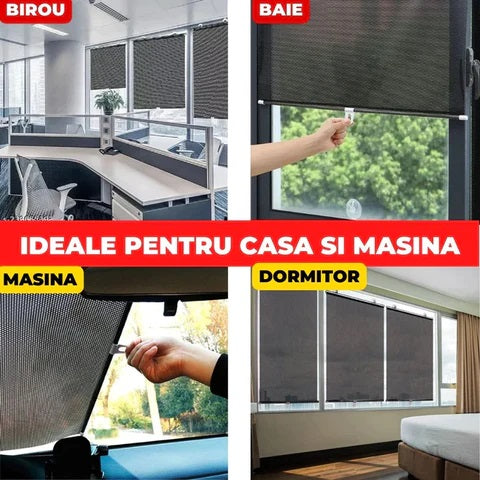 Set 2 x Jaluzea cu ventuza 58 x 125 cm - Articole Casa