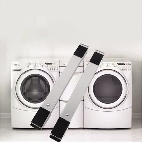 Set 2 x Suport mobil extensibil cu roti pentru mutare electrocasnice - Articole Casa