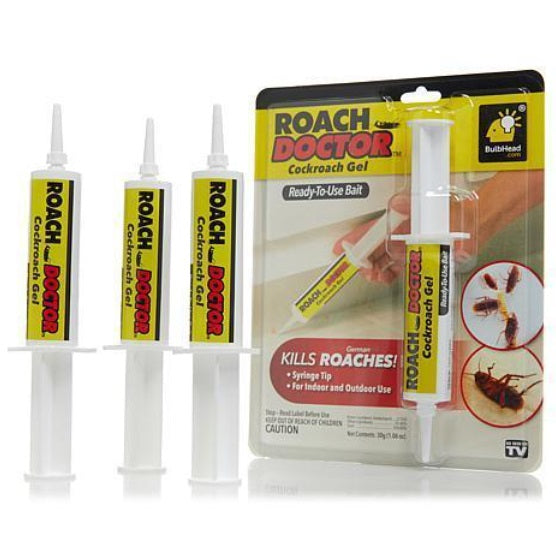 Set 3 x Insecticid tip seringa solutie antigandaci RoachDoctor - Articole Casa