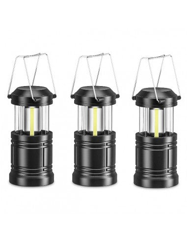 Set 3 x Lampa solara reincarcabila camping Shenyu - Lampi Solare