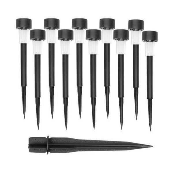 Set 30 lampi solare pentru gradina IP 44 H 30 cm - Articole Iluminat
