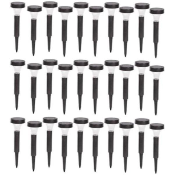 Set 30 lampi solare pentru gradina IP 44 H 30 cm - Articole Iluminat