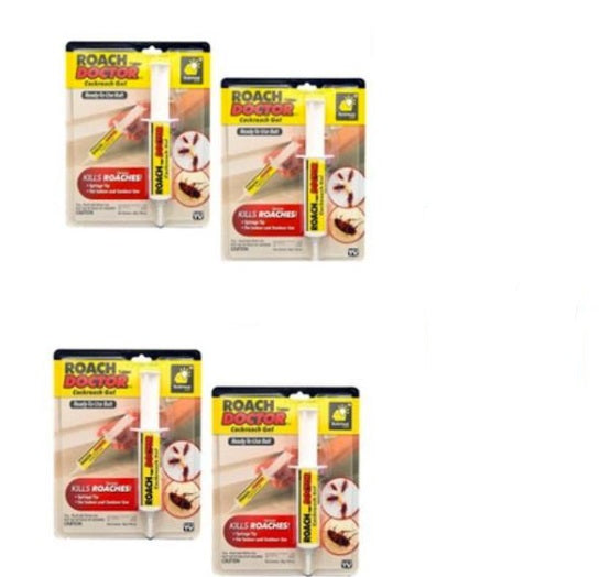 Set 4 x Insecticid tip seringa solutie antigandaci RoachDoctor - Articole Casa