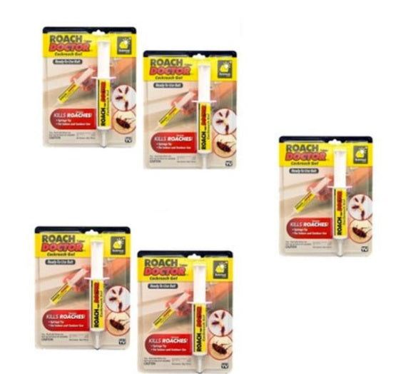 Set 5 x Insecticid tip seringa solutie antigandaci RoachDoctor - Articole Casa