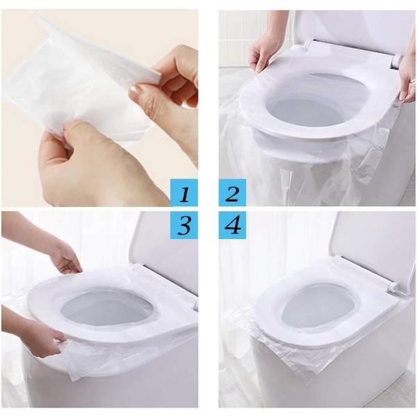 Set 50 De Huse Igienice Pentru Colac De Toaleta - Baie si Sanitare