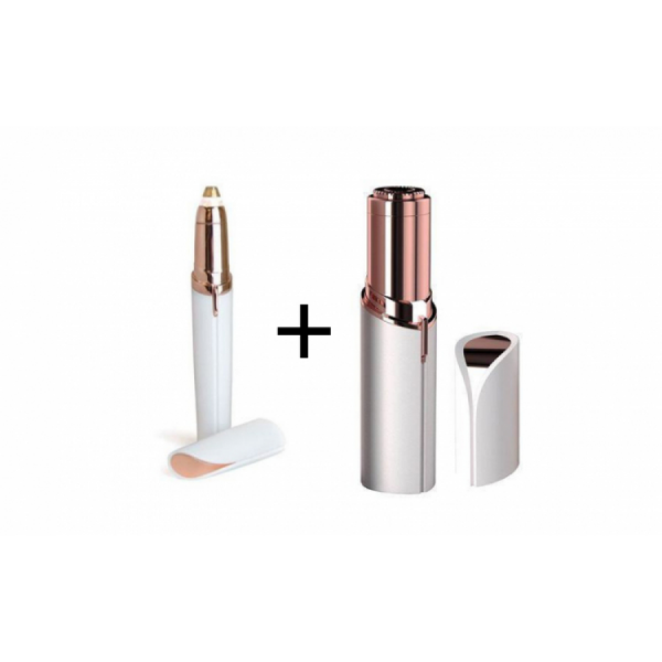 Set epilator facial + trimmer pentru sprancene - Articole Femei