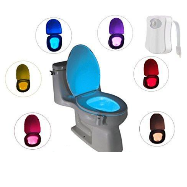 Set multicolor pentru baie: para dus cap robinet lampa toaleta - Baie si Sanitare