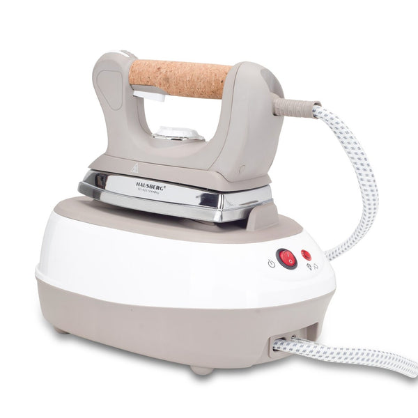 Statie de calcat cu abur HAUSBERG HB-7927RST 2000-2400W 60g/min 0.5l Termostat Presiune 6 bar Incalzire dubla Rustic