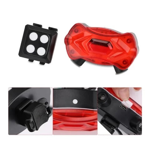 Stop spate bicicleta KXK-03 cu telecomanda si semnalizare - Articole Auto si Moto