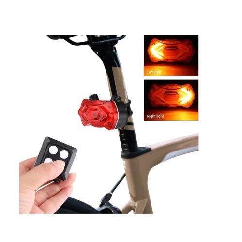 Stop spate bicicleta KXK-03 cu telecomanda si semnalizare - Articole Auto si Moto