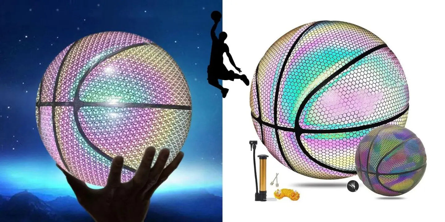 Minge Basketball Reflectorizanta Design Holografic 24.5 cm