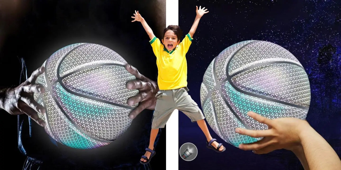 Minge Basketball Reflectorizanta Design Holografic 24.5 cm
