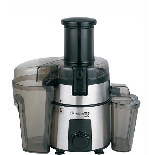 Storcator de Fructe Hausberg HB7510 800W,Inox/Negru Lame Otel Inoxidabil
