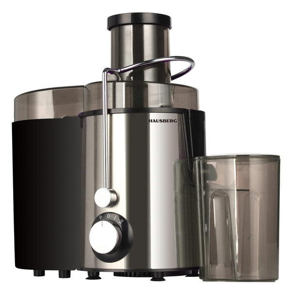 Storcator de fructe si legume Hausberg HB-7645 600 W 2 viteze + Turbo recipient pulpa 1 l recipient suc 550 ml