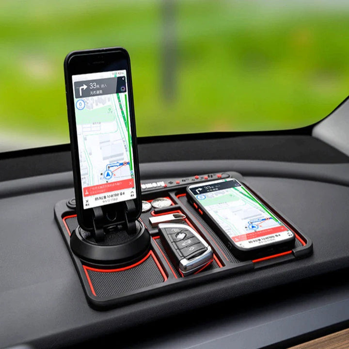 Suport auto 4 in 1 multifunctional antiderapant - Articole Auto si Moto