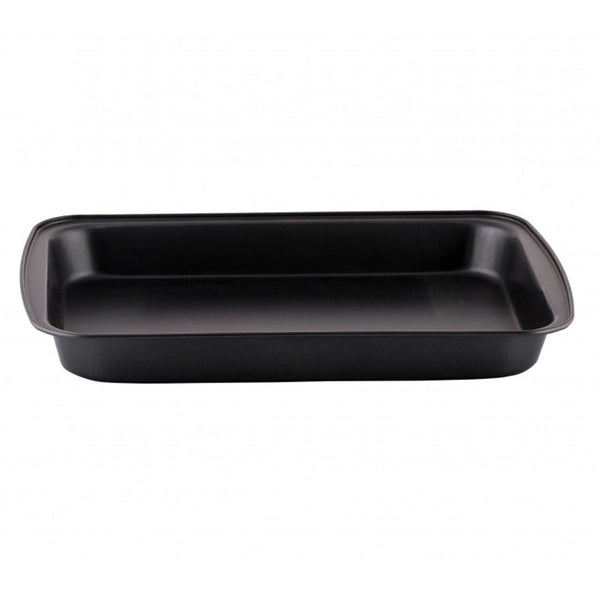 Tava dreptunghiulara pentru copt Ertone ERT-MN 561B anti-aderenta 31x20,5x4 cm Negru