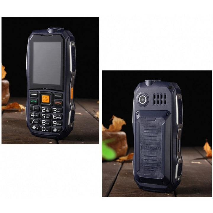 Telefon militar 2800 mAh Dual SIM FM radio lanterna - Electronice si Gadgeturi