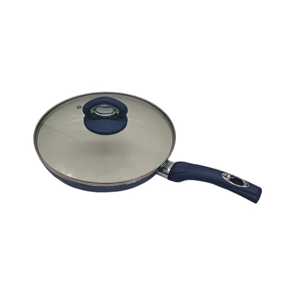 Tigaie din ceramica Hausberg HB-H716BL diametru de 24cm Albastru