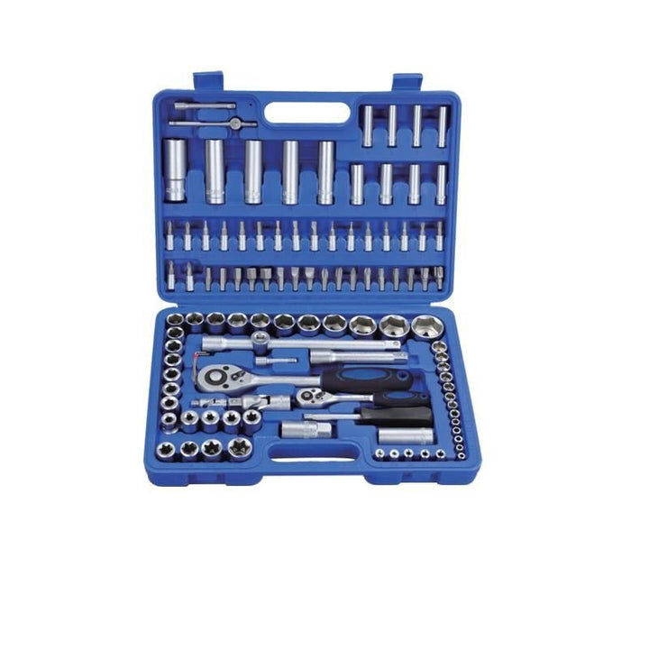 Trusa 108 piese tubulare cromate Chrome Vanadium - Unelte si Scule