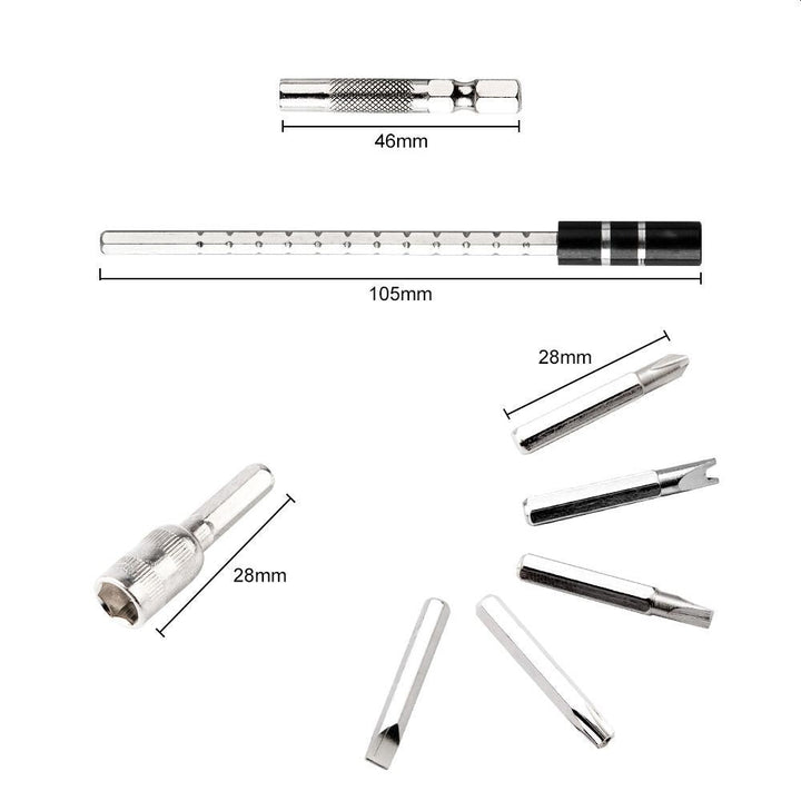 Trusa 115 unelte de precizie chei TORX capete interschimbabile - Unelte si Scule