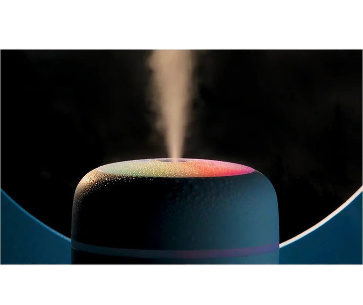 Umidificator de aer portabil cu difuzor aromaterapie si led - Articole Casa