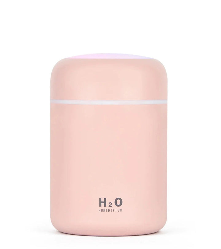 Umidificator de aer portabil cu difuzor aromaterapie si led - Articole Casa