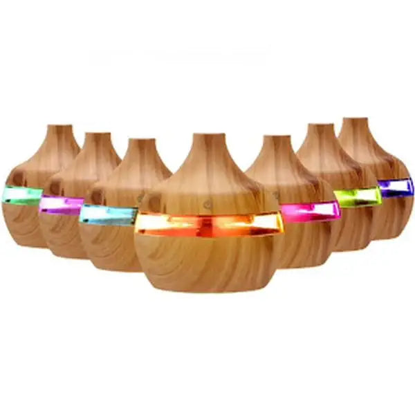 Difuzor aromaterapie cu LEDuri colorate, creează atmosferă și beneficii pentru sănătate